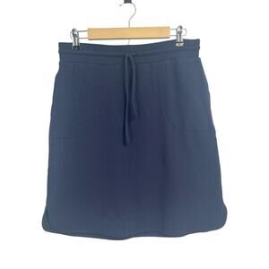 Talbots Navy Mini Skirt with Drawstring